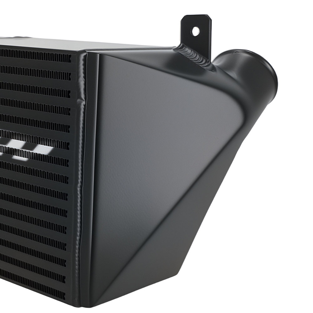 Side Mount Turbo Intercooler compatible for VW Jetta compatible for Golf GTI MK4 2002-05 Bar Plate Black