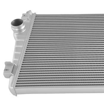 Turbo Intercooler compatible for GMC Sierra 2500 3500 HD compatible for Denali SLE SLT 2017-2019 Aluminum