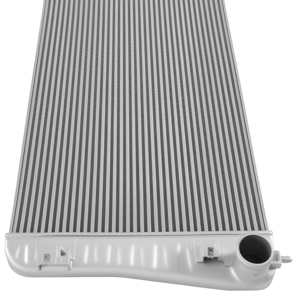 Turbo Intercooler compatible for GMC Sierra 2500 3500 HD compatible for Denali SLE SLT 2017-2019 Aluminum