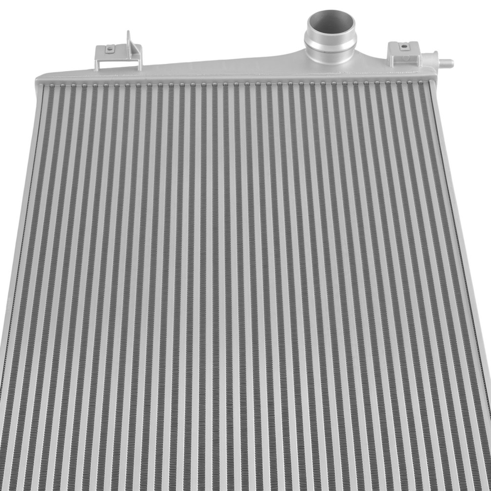 Turbo Intercooler compatible for GMC Sierra 2500 3500 HD compatible for Denali SLE SLT 2017-2019 Aluminum