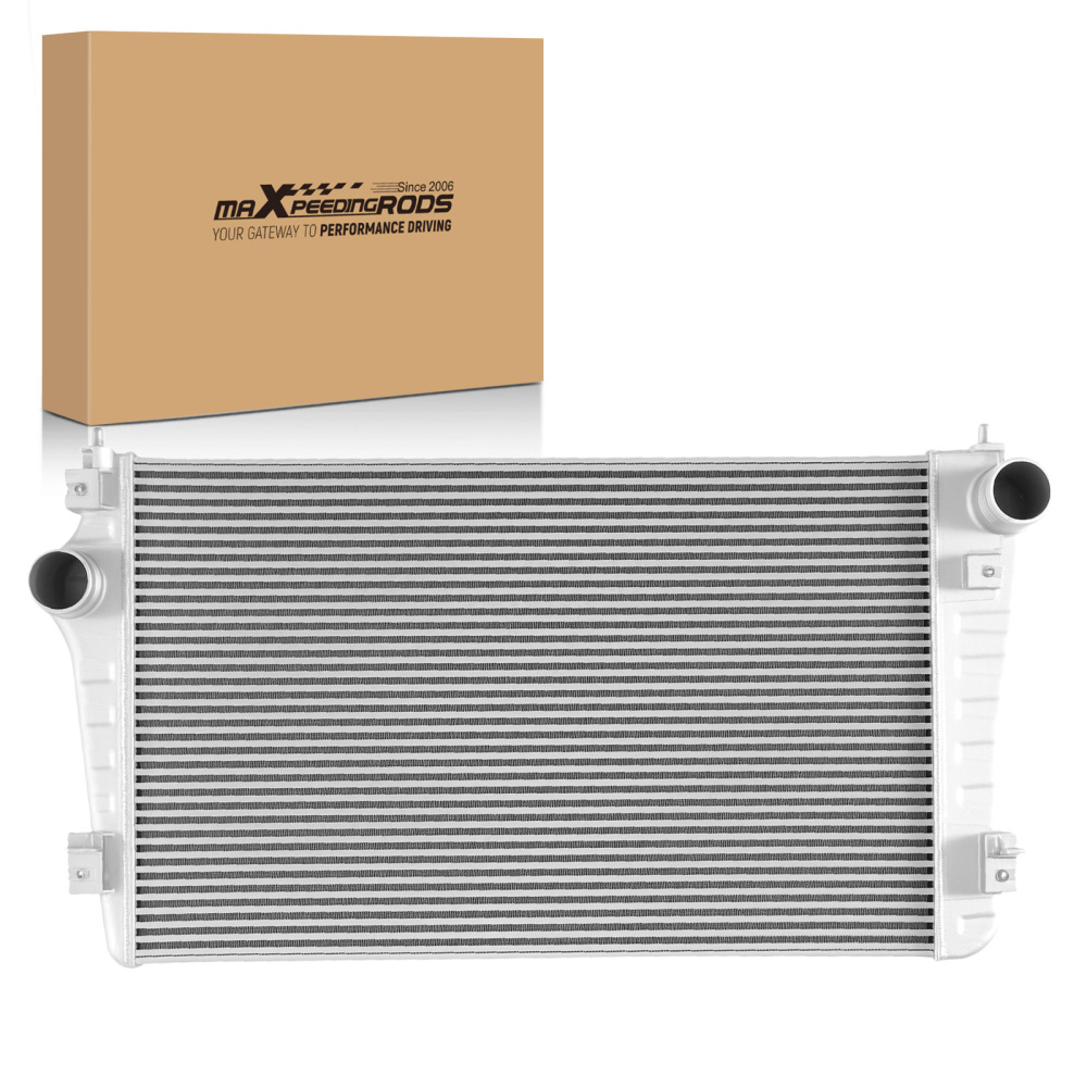Turbo Intercooler compatible for GMC Sierra 2500 3500 HD compatible for Denali SLE SLT 2017-2019 Aluminum