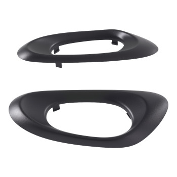 Interior Door Handle Bezel Trim compatible for Chevrolet Trailblazer 2002-2009 Set of 4