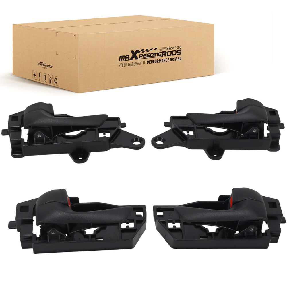 4pcs Interior Door Handle compatible for Hyundai Sonata 2.4L 3.3L 2008-2010 826203K520HZ