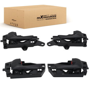 4pcs Interior Door Handle compatible for Hyundai Sonata 2.4L 3.3L 2008-2010 826203K520HZ