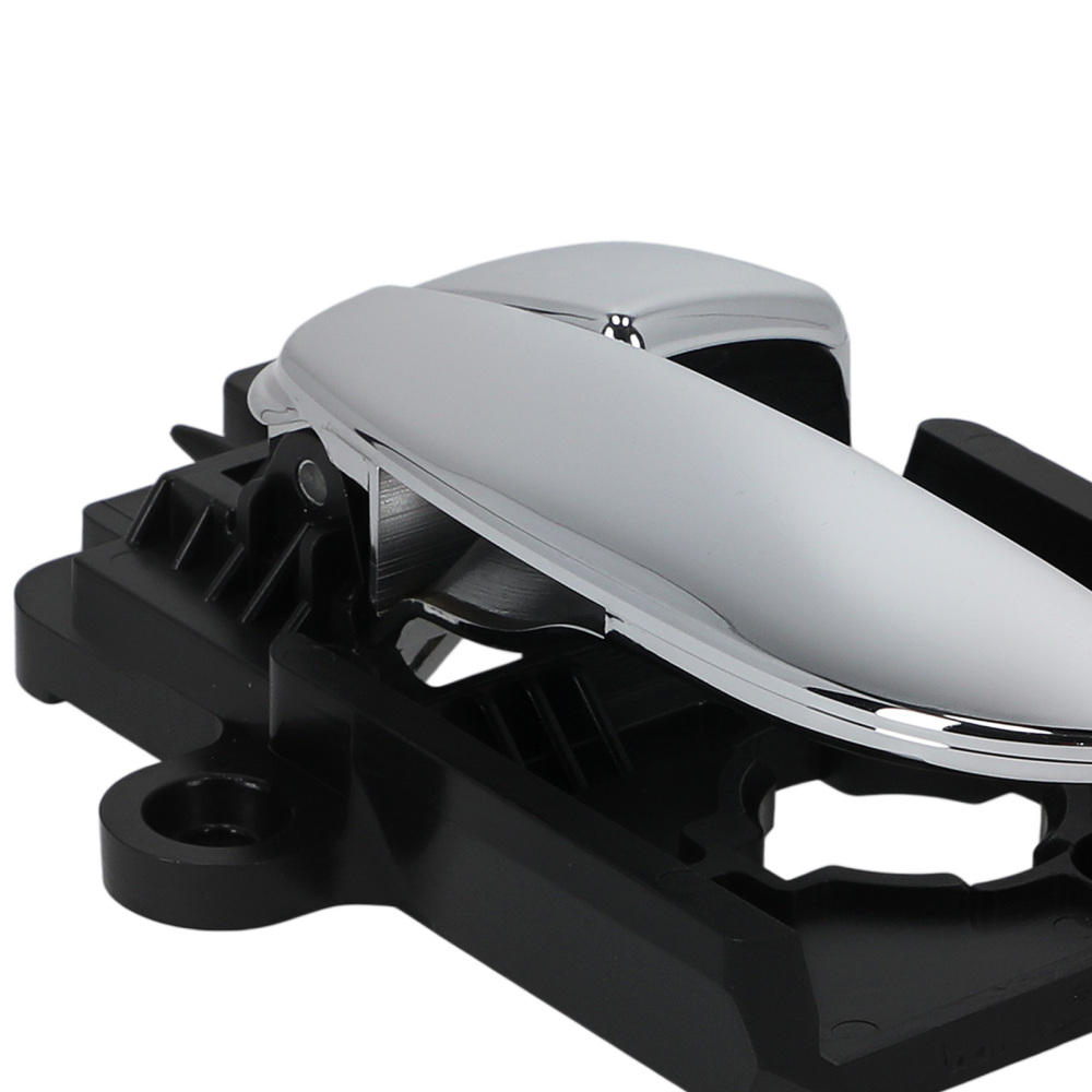 4Pcs Black Interior Door Handle compatible for Hyundai Elantra Blue/L 2008-2010 ABS