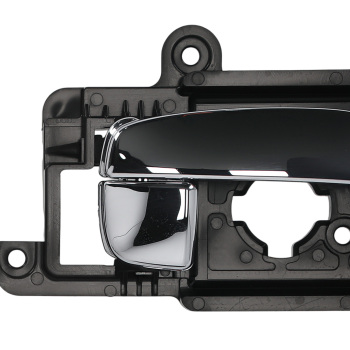 4Pcs Black Interior Door Handle compatible for Hyundai Elantra Blue/L 2008-2010 ABS