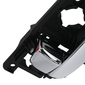 4Pcs Black Interior Door Handle compatible for Hyundai Elantra Blue/L 2008-2010 ABS