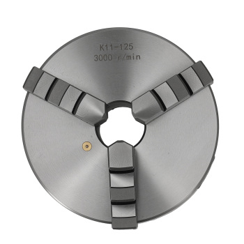 3-Jaw Lathe Chuck K11-125 Self-Centering for Metalworking Milling 125mm