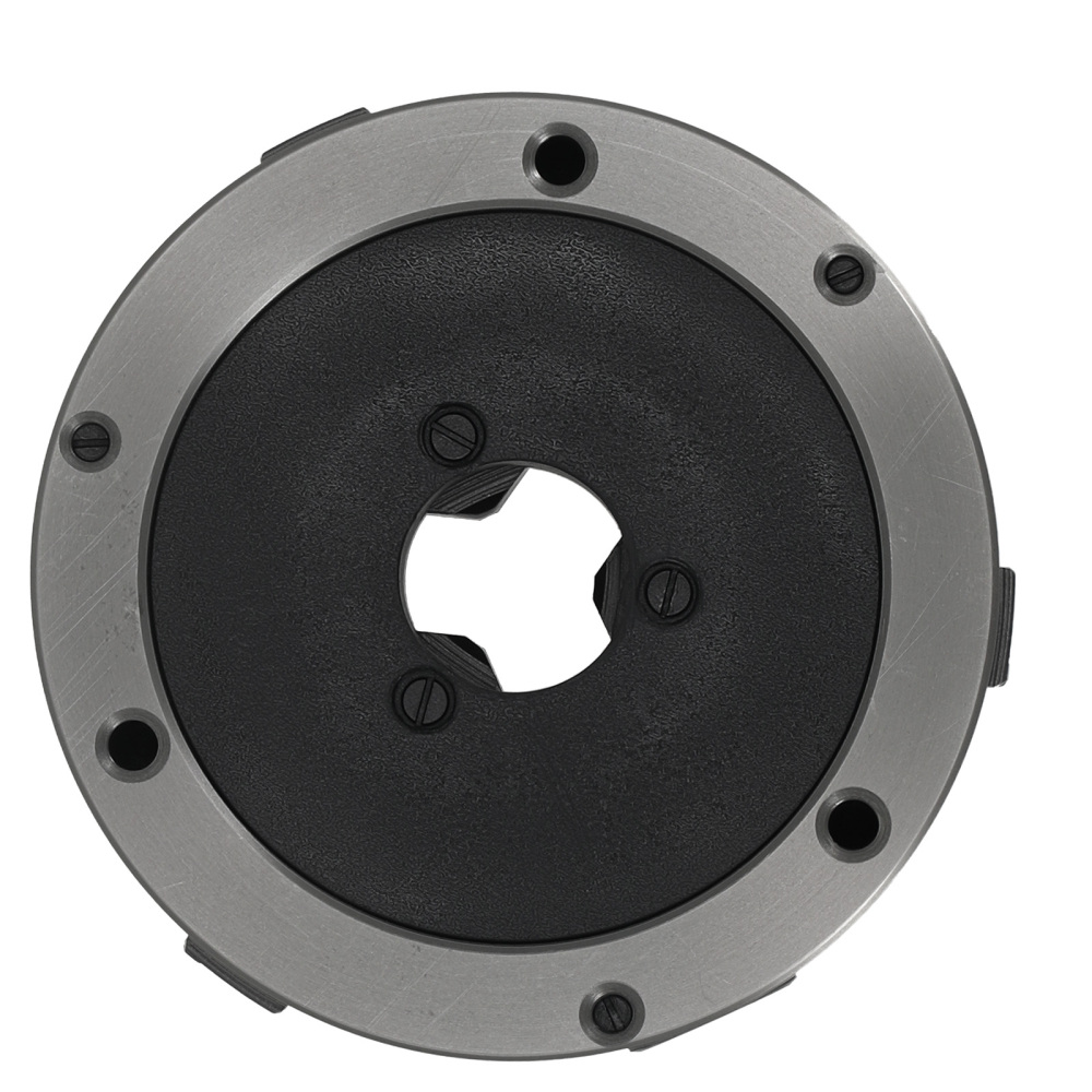 3-Jaw Lathe Chuck K11-125 Self-Centering for Metalworking Milling 125mm