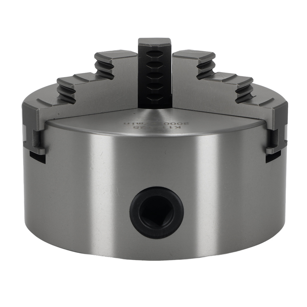 3-Jaw Lathe Chuck K11-125 Self-Centering for Metalworking Milling 125mm