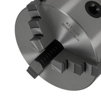 3-Jaw Lathe Chuck K11-125 Self-Centering for Metalworking Milling 125mm