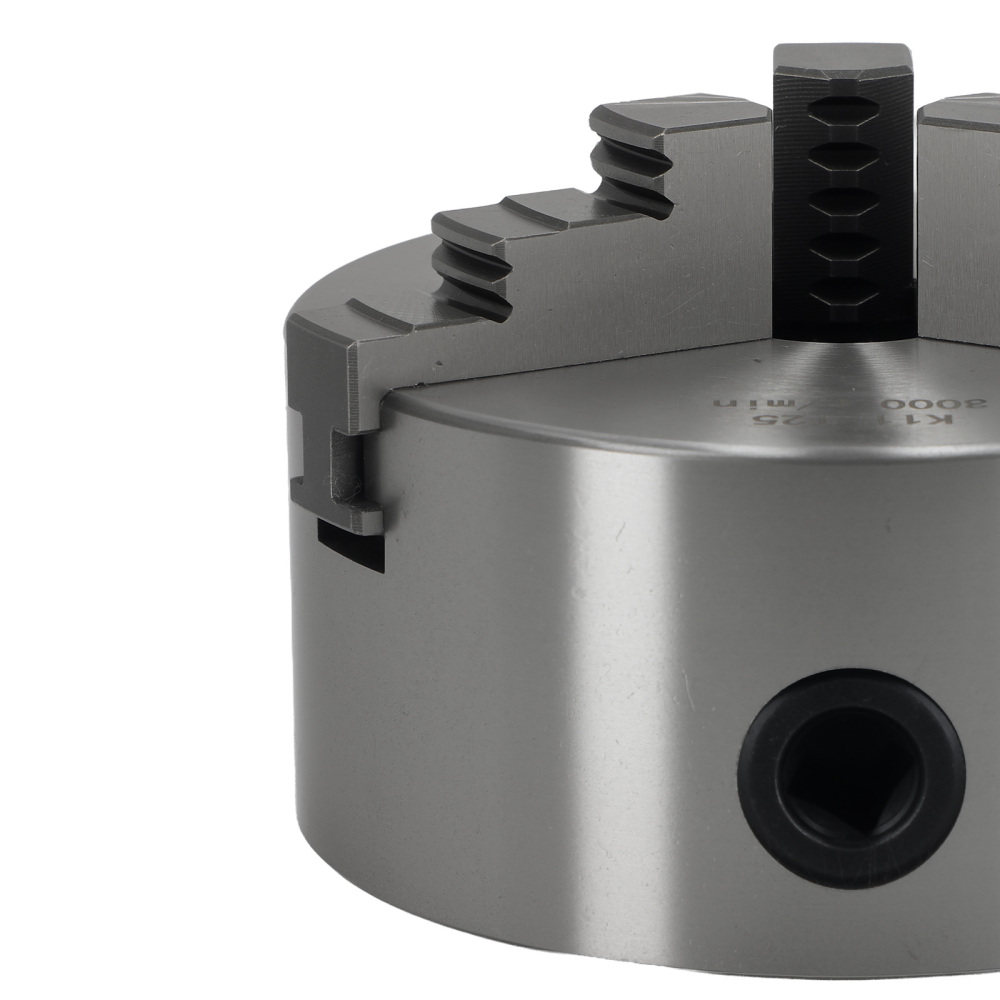 3-Jaw Lathe Chuck K11-125 Self-Centering for Metalworking Milling 125mm
