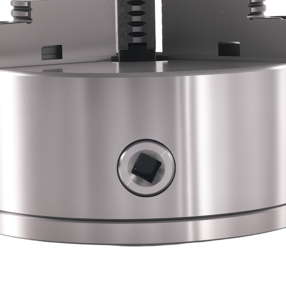 8in Self Centering 3-Jaw Chuck K11-200A 2-1/4-8 Thread Lathe with Adapter