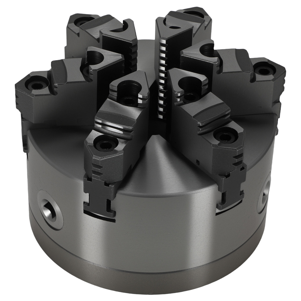 6in Self Centering 6-Jaw Lathe Chuck K13-160A D1-4 160mm Cast Iron New