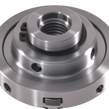 4 Jaw Lathe Chuck 4 Inch Self-Centering for Milling 1x8 3/4x16 TPI Steel