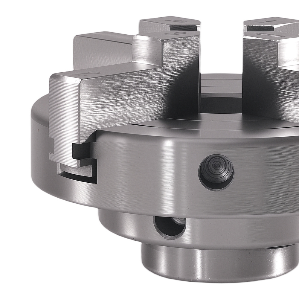 4 Jaw Lathe Chuck 4 Inch Self-Centering for Milling 1x8 3/4x16 TPI Steel