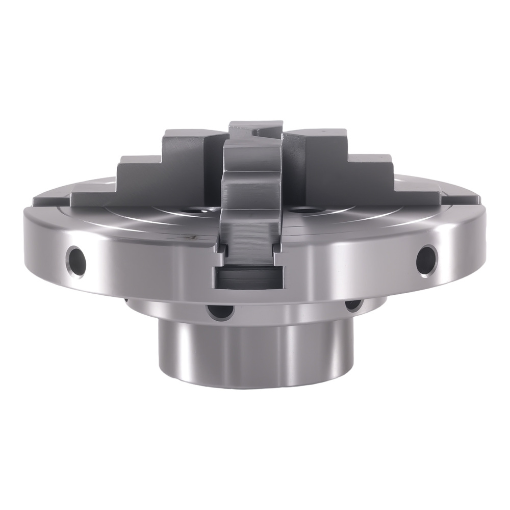 4 Jaws 6 Inch Self-Centering Chuck for Drilling Machines 1x8 TPI Steel