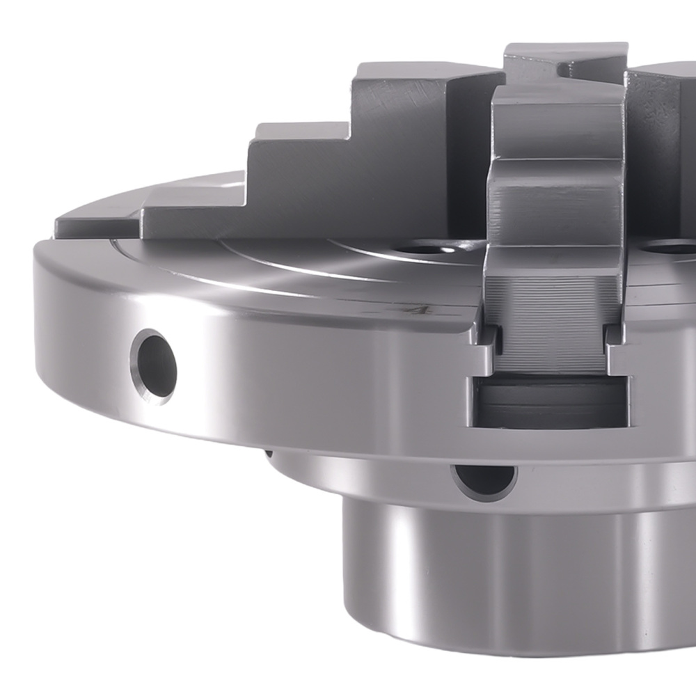 4 Jaws 6 Inch Self-Centering Chuck for Drilling Machines 1x8 TPI Steel