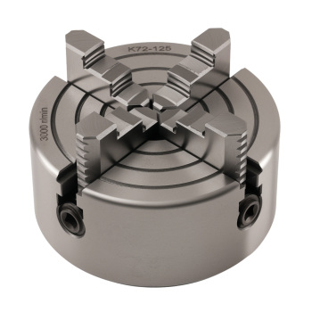 5 Metal Lathe Chuck 4 Jaw Self Centering for CNC K72125 125mm 3000RPM