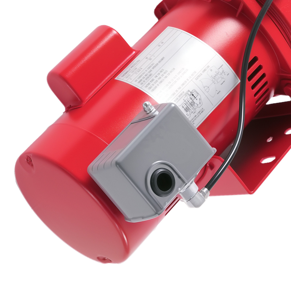 1 HP Cast Iron Jet Pump for Shallow Wells Home 115/230V 602208 RJS-100-PREM