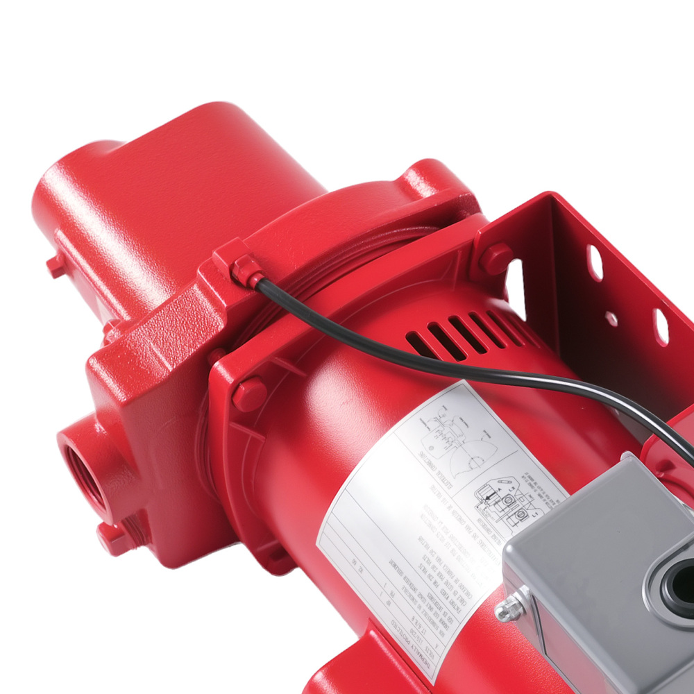 1 HP Cast Iron Jet Pump for Shallow Wells Home 115/230V 602208 RJS-100-PREM