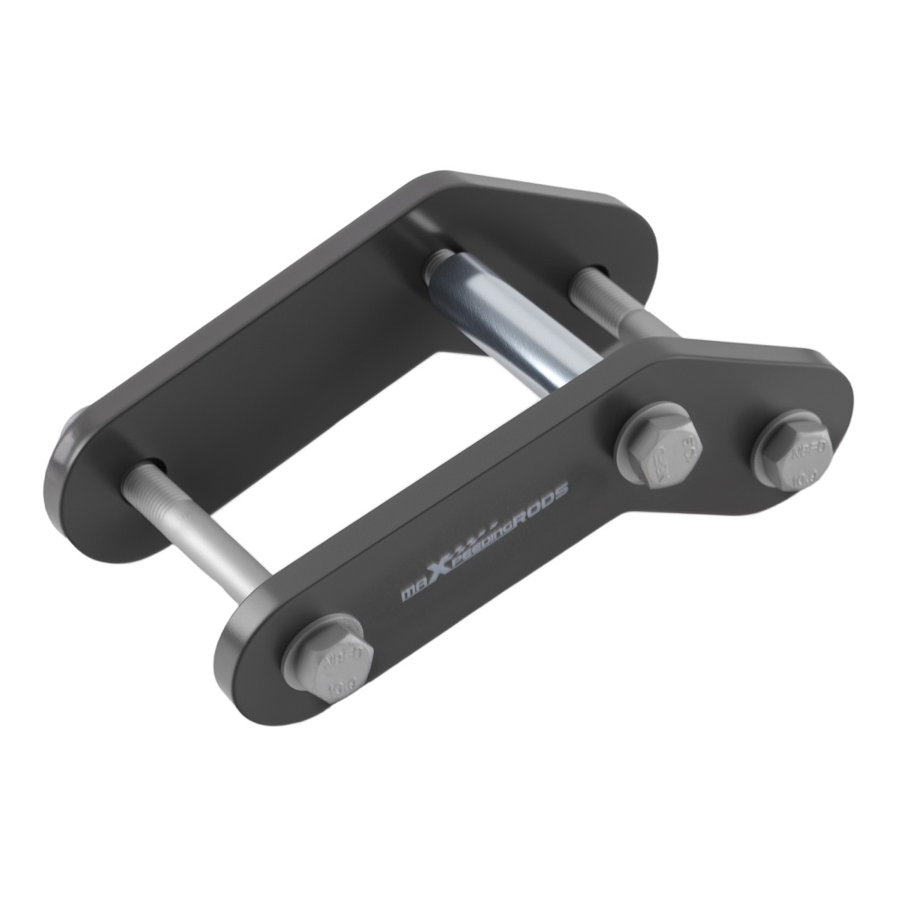 1 Front Lift Shackle compatible for Jeep Wrangler YJ 1987-1995 4WD Steel Kit