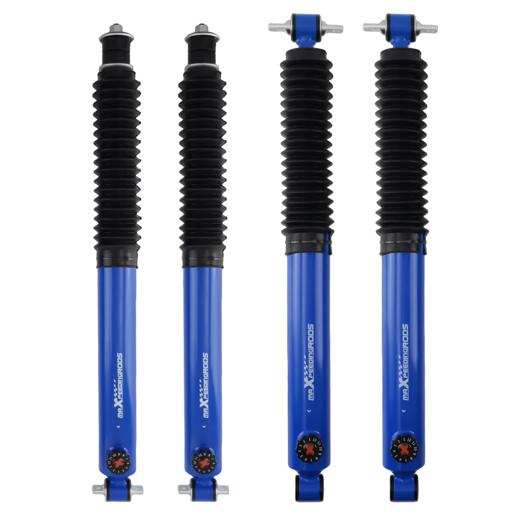 Adjustable Lift Shock Absorber compatible for Jeep Cherokee XJ 1984-2001 4.5-6 Front Rear