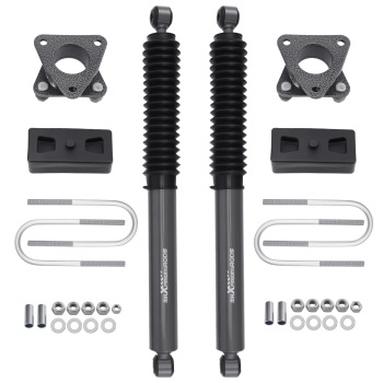 2.5 Lift Shock Absorber for 2005-2010 compatible for Dodge Dakota compatible for Mitsubishi Raider 2WD