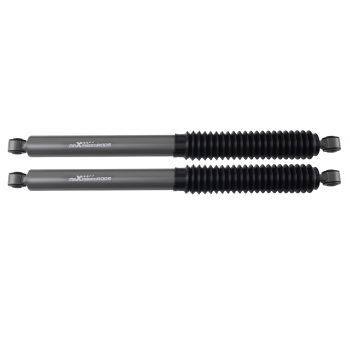 2 Front Lift Kit compatible for Ford F-150 2021-2025 Shocks Spacers Blocks U-Bolts