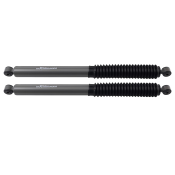 2 Front Lift Kit compatible for Ford F-150 2021-2025 Shocks Spacers Blocks U-Bolts