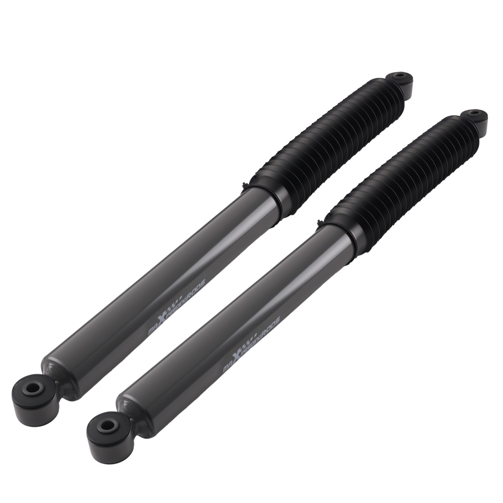 2 Front Lift Kit compatible for Ford F-150 2021-2025 Shocks Spacers Blocks U-Bolts
