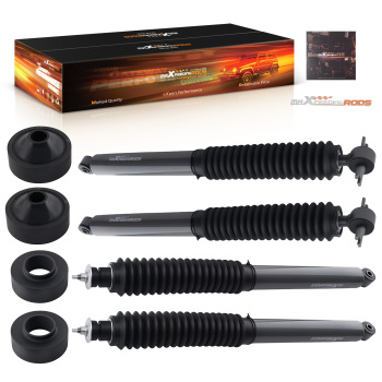 1.75 Front Rear Lift Kit compatible for Jeep Wrangler JK 2007-2018 G1 ShocksHardware