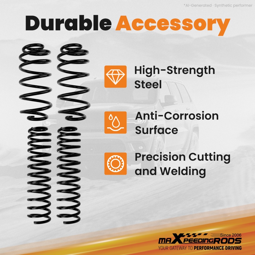 2.5 Suspension Lift Kit compatible for Jeep Wrangler/Unlimited/Rubicon 4WD 1997-2006