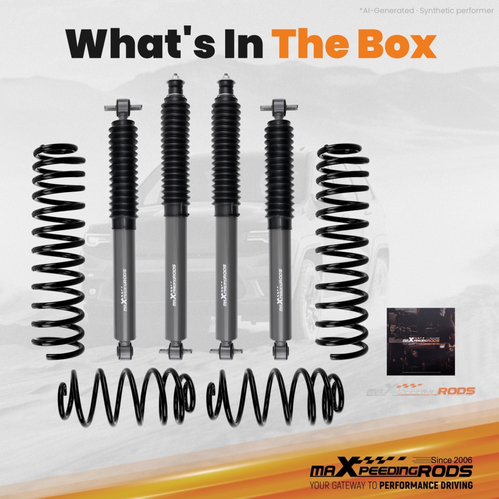 2.5 Suspension Lift Kit compatible for Jeep Wrangler/Unlimited/Rubicon 4WD 1997-2006