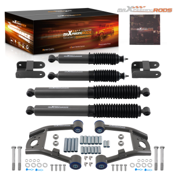1.5-2 Lift Shock Kit compatible for Nissan D21 Hardbody 4WD 1986-1997 w/ ShocksArms