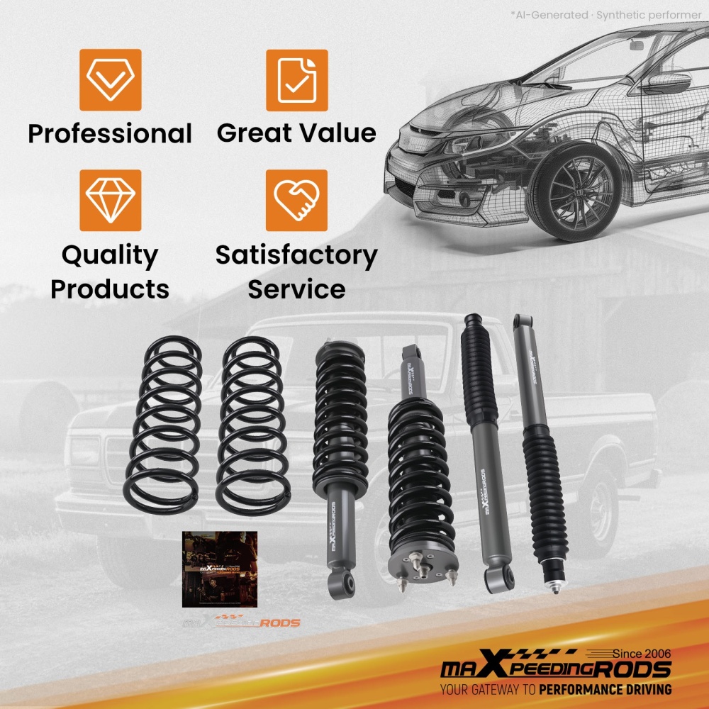 3 Front/Rear Lift Kit compatible for Toyota 4Runner RWD/4WD 1996-2002 Suspension G1 Series