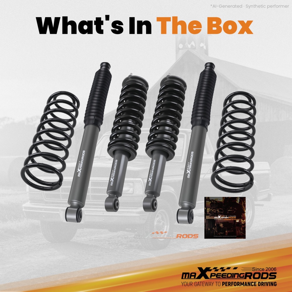3 Front/Rear Lift Kit compatible for Toyota 4Runner RWD/4WD 1996-2002 Suspension G1 Series