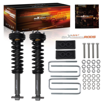 2.5 Front Lift Strut compatible for Ford F-150 Tremor 4WD 2021-2025 w/ Rear 1.25 Blocks