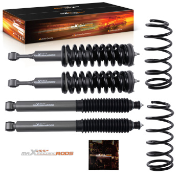 2 Lift Shock Kit compatible for Toyota 4Runner 4WD 2010-2024 with Rear Coil Springs