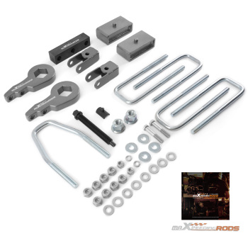 3 Front 2 Rear Lift Kit compatible for Chevrolet Silverado GMC Sierra 1500 4WD 1999-2007