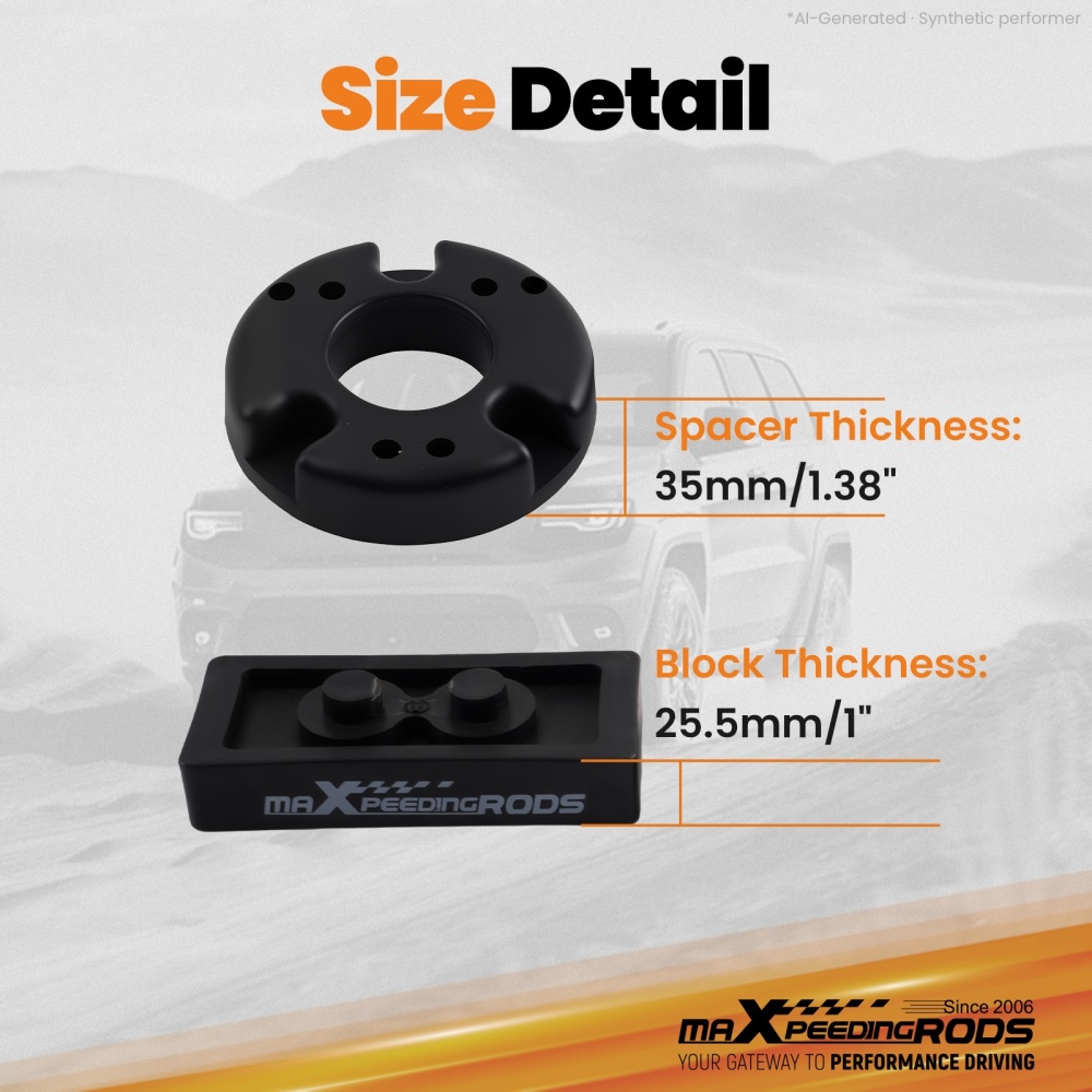 2 Suspension Lift Kit compatible for Ford F-150 4WD/RWD 2021-2026 Leveling Spacers