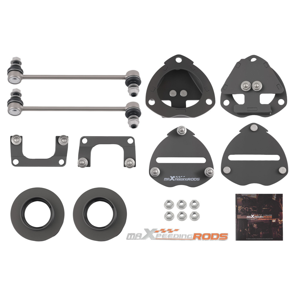 2 Inch Front Rear Lift Kit compatible for Honda Odyssey 2018-2024 Spacers w/ Links