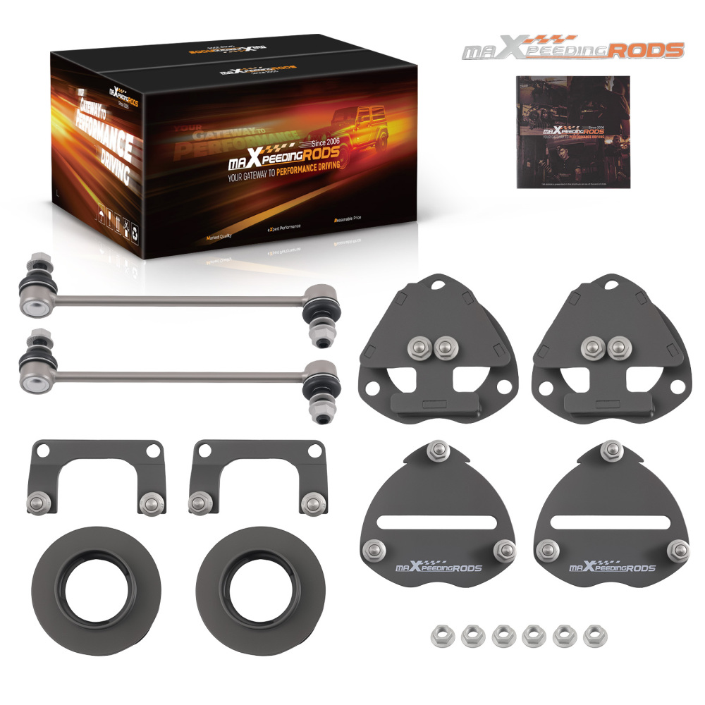 2 Inch Front Rear Lift Kit compatible for Honda Odyssey 2018-2024 Spacers w/ Links