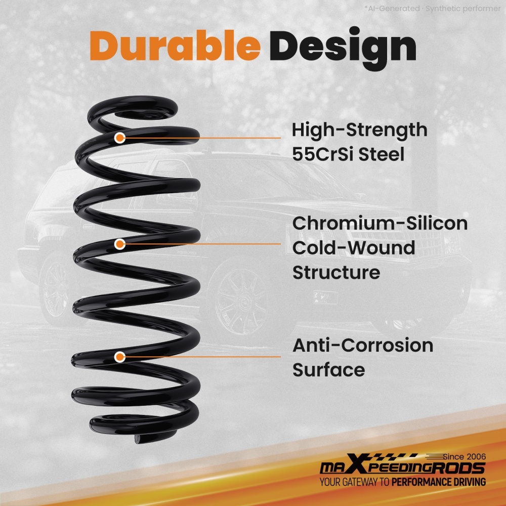 1-3 Rear Lift Coil Springs for scalade/Compatible for Chevrolet Tahoe/GMC Yukon 00-23