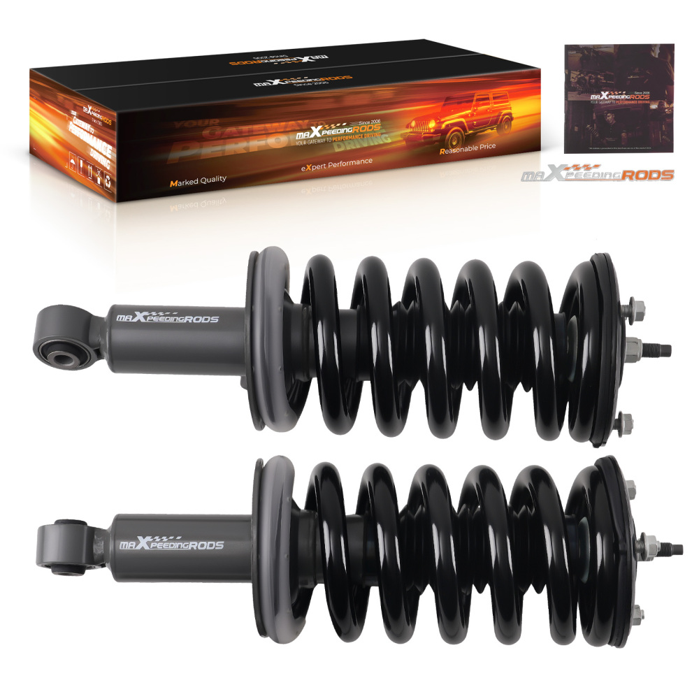 maXpeedingrods 2 Front Lift Struts compatible for Nissan Titan 4WD 2017-2023 Loaded