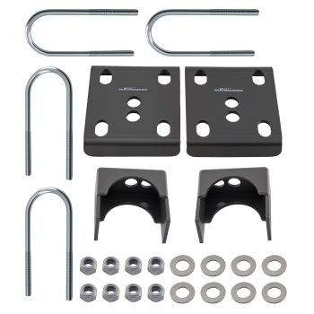 5 Lowering Flip Kit compatible for Chevrolet GMC 1/2 Ton Truck 1973-1987 Rear Steel