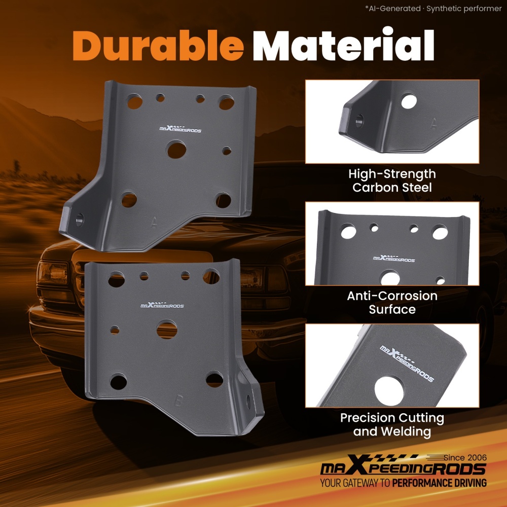 6 Axle Flip Kit Rear compatible for Dodge D100 D150 1972-1993 2 Wheel Drive