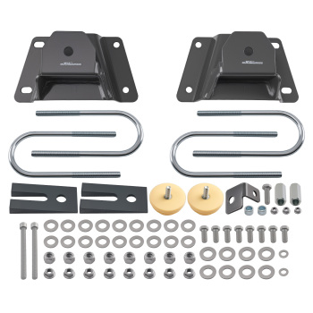 2 Kit Rear compatible for Ford F-150 compatible for Harley Davidson 1997-2003 Lowering Drop Hanger