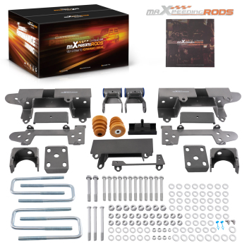 Axle Flip Lowering Kit compatible for Chevrolet Silverado 1500 2WD 2019-2025 6-7 Drop