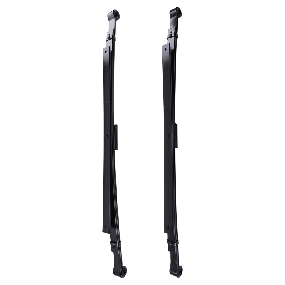 3 Lowering Leaf Springs Rear compatible for GM Silverado 1500 1999-2006 2WD Pair